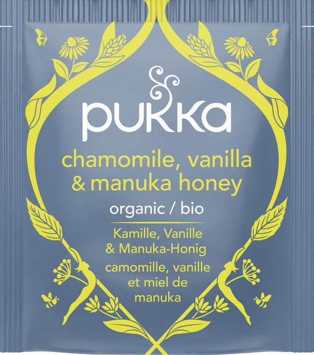 Actual product image Pukka Chamomile, Vanilla & Manuka Honey (50 g)