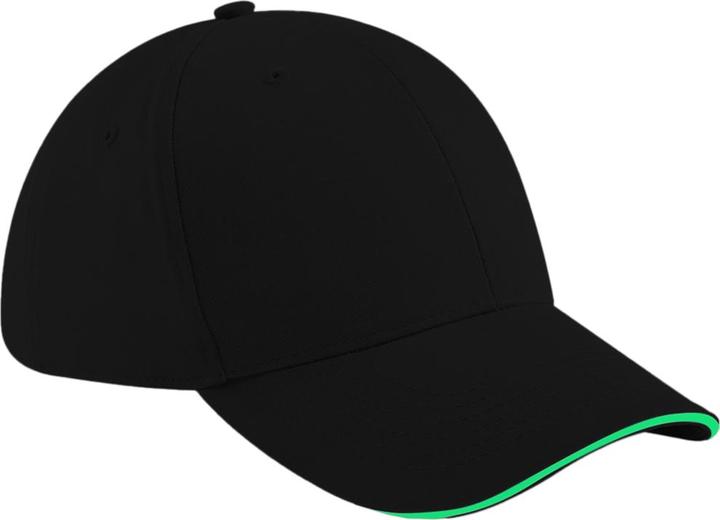 Beechfield Athleisure Baseball Kappe Baumwolle (One Size)