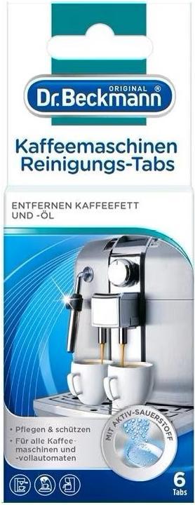 Productafbeelding Dr. Beckmann Dr.Beckmann tabs voor schoonmaken koffiemachine, 6 stuks