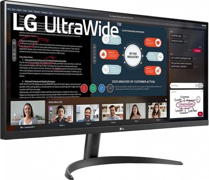 Image du produit LG UltraWide 34WP500-B (2560 x 1080 pixels, 34.10")