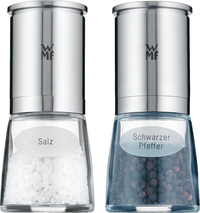 WMF De Luxe Salz- und Pfeffermühle 2er-Set (Pfeffer, Salz)