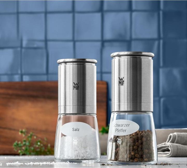 Produktbild WMF De Luxe Salz- und Pfeffermühle 2er-Set (Pfeffer, Salz)