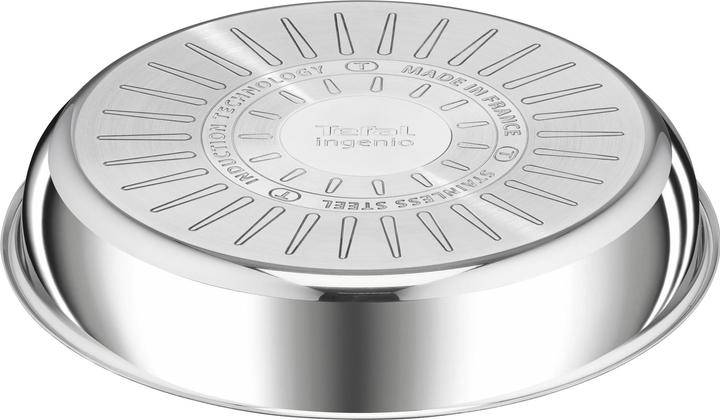 Produktbild Tefal Ingenio Preference On 13-teiliges Set (24 cm, Wok Pfanne, Pfannenset + Topfset, Kochtopf, Bratpfanne, Stielkasserolle, Edelstahl)