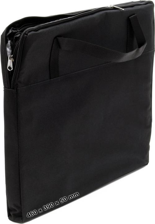 Productafbeelding Fudajo Opvouwbare draagzak in zwart voor honden, katten en huisdieren, maat S (42x36x41 cm), met kussen (Kat, Hond, Opvouwbaar)