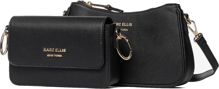 Marc Ellis **Damen Schultertasche - Modell Valoria Pro - Polyurethan** - 11.5 X 9.5 X 2.0 Cm
