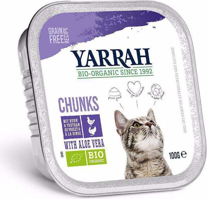 Immagine prodotto Yarrah BIO cibo umido pollo e tacchino (Junior, Adulto, Senior, 1 pz., 100 g)