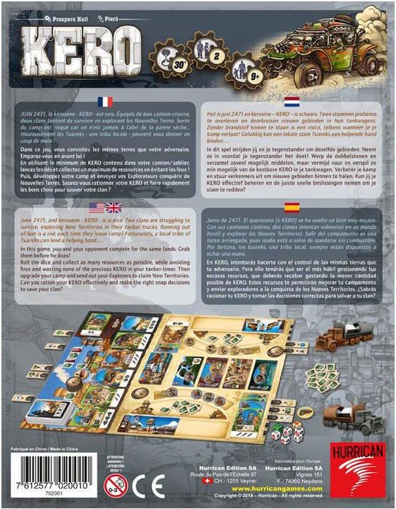 Image du produit Hurrican Kero (multi) (Italien, Allemand)