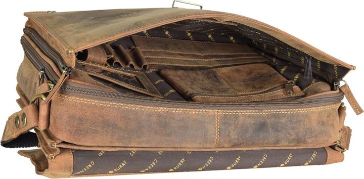 Image du produit Greenburry Porte-documents Vintage en cuir 40 cm pour ordinateur portable