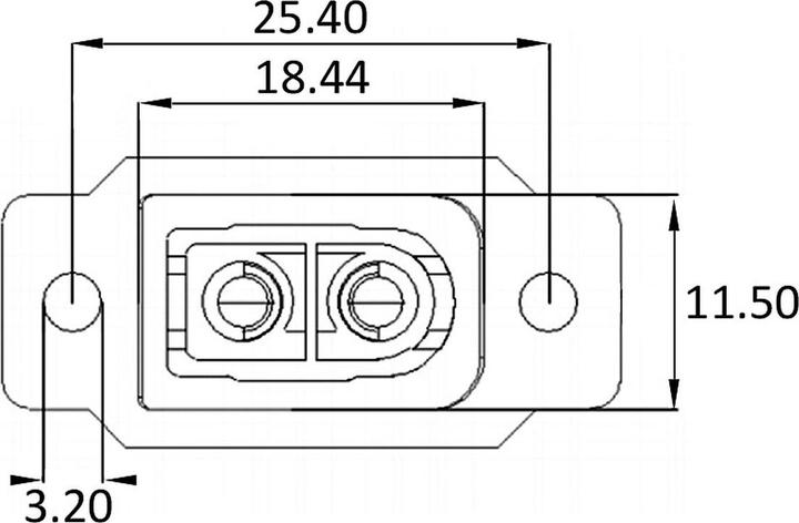 Produktbild Jamara Einbaubuchse/Stecker