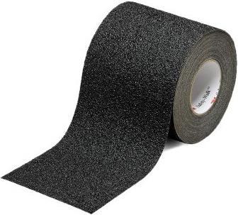 Actual product image 3M Black Coarse Anti-Slip Tape,100mm x 20m (100 mm)