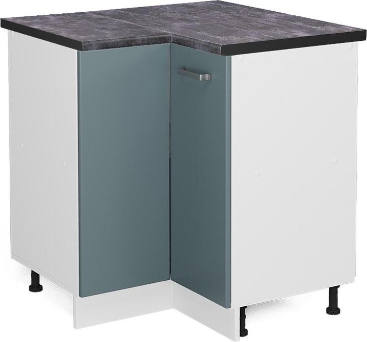 Actual product image Vicco Eckunterschrank R-Line (75.5 x 60 x 81.5 cm)