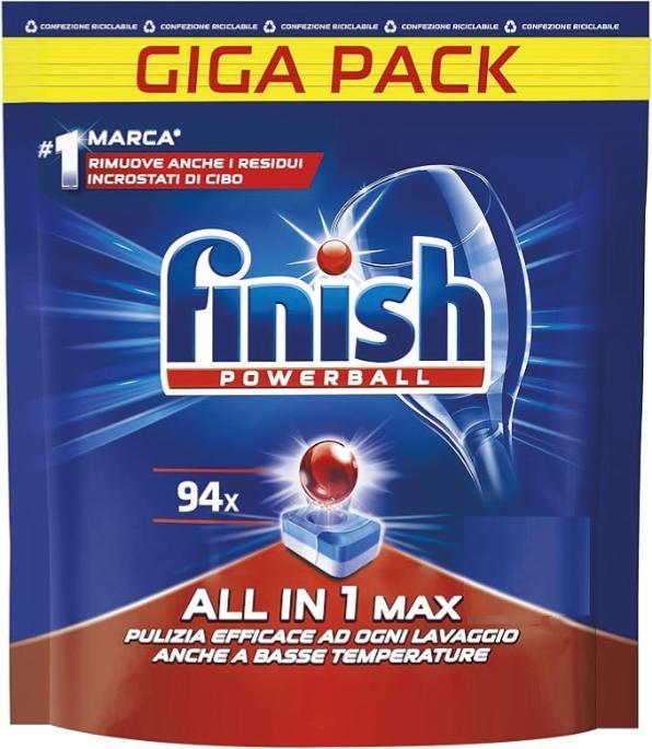 Immagine prodotto Finish All in 1 Max (Pillole)