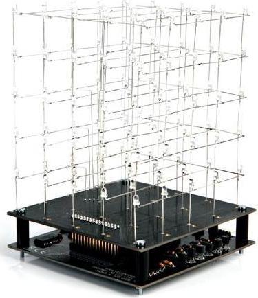 Produktbild Whadda WSL8018W LED Bausatz 3D-LED-Würfel 5 x 5 x 5 (weisse LED)