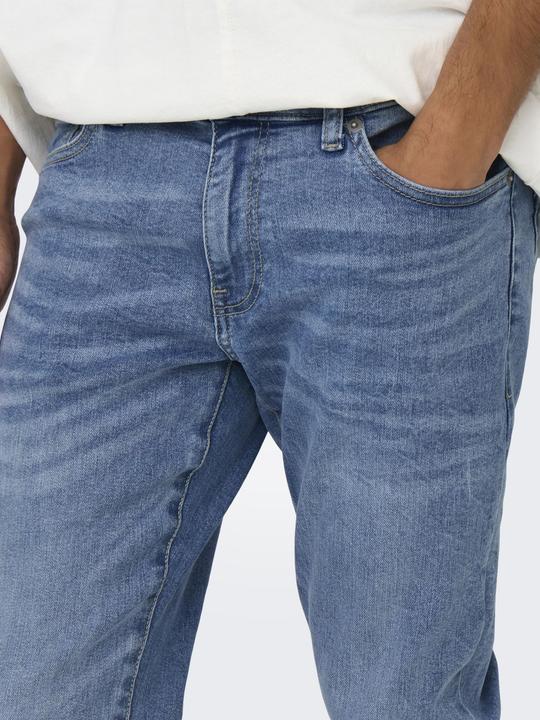 Produktbild Only & Sons Slim Fit Niedrige Taille Jeans Slim Fit Jeans (W32/L34)