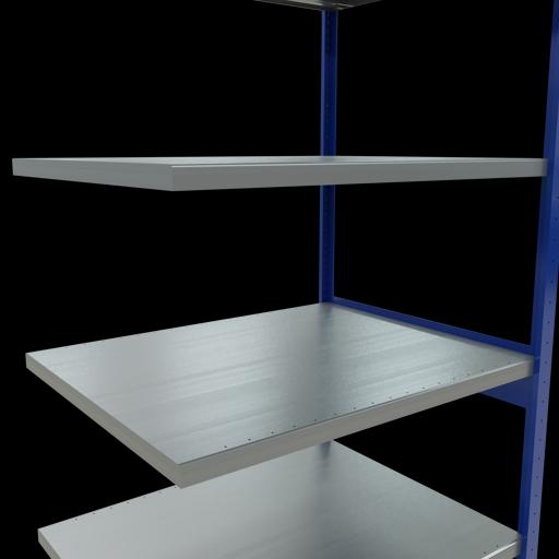 Actual product image Schulte Lagertechnik MULTIplus250 boltless add-on bay system with length bolts