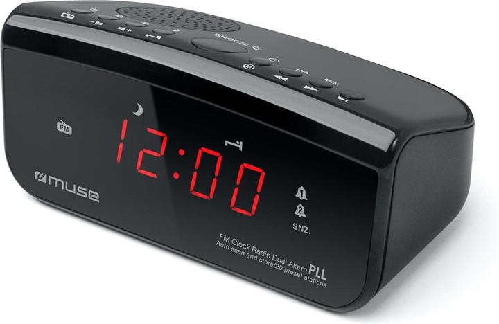 Produktbild Muse M-12CR Radio Uhr Digital