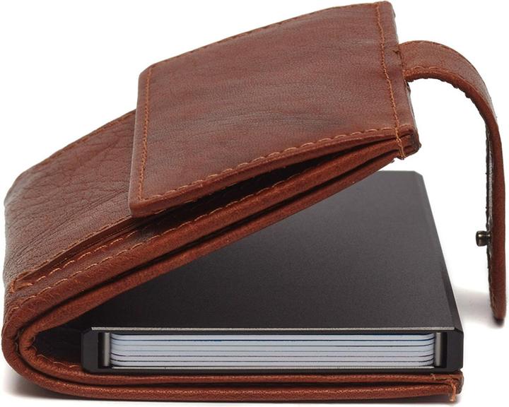 Actual product image The Chesterfield Brand Hanover wallet RFID protection leather 7 cm
