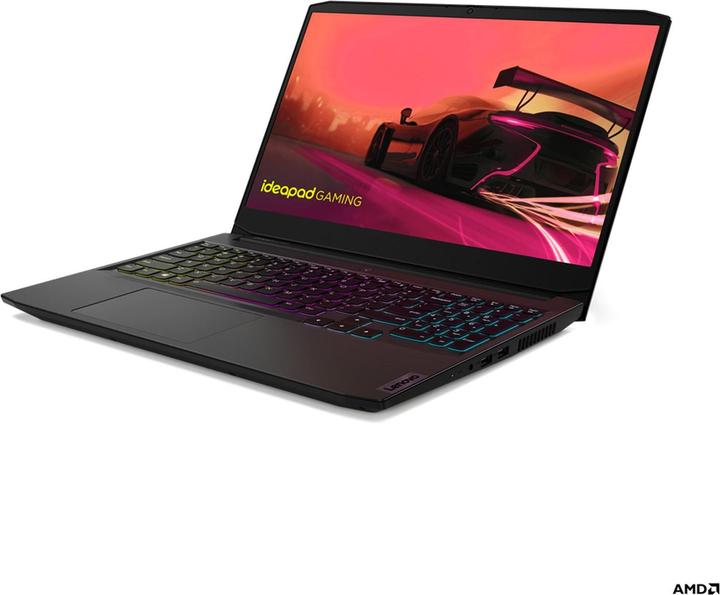 Image du produit Lenovo IdeaPad Gaming 3 15ACH6 (15.60", AMD Ryzen 5 5500H, 16 Go, 512 Go, ING. Int.)