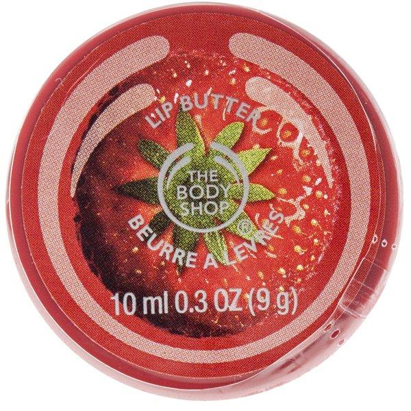 Actual product image Body Shop Strawberry Lip Butter (Butter, 10 ml)