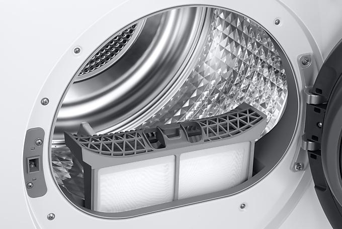 Produktbild Samsung warmtepompdroger DV90T6240HH/S2 (9 kg, Rechts)