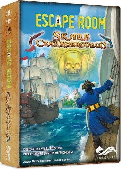Actual product image Foxgames gra escape room skarb czarnobrodego (Polish)