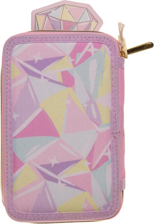 Actual product image Unicorn Gems Filled Double Decker Pencil Case (092308516)
