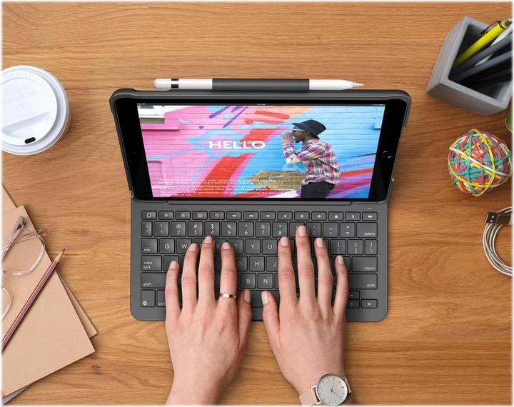 Immagine prodotto Logitech folio sottile (CH, iPad 2019 (7° gene), iPad 2020 (8. Gen), iPad 2021 (9a generazione))