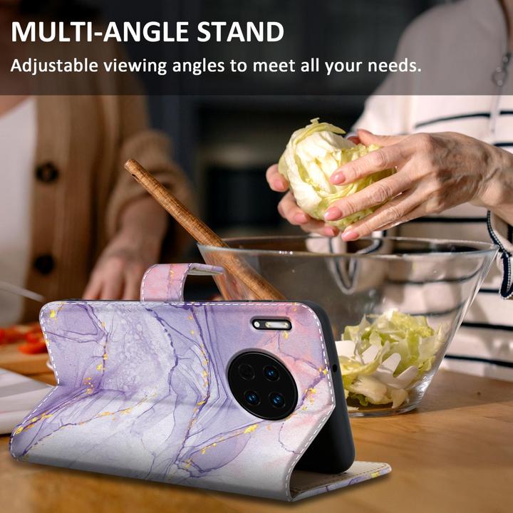 Actual product image Cadorabo Book cover with print (Mate 30)