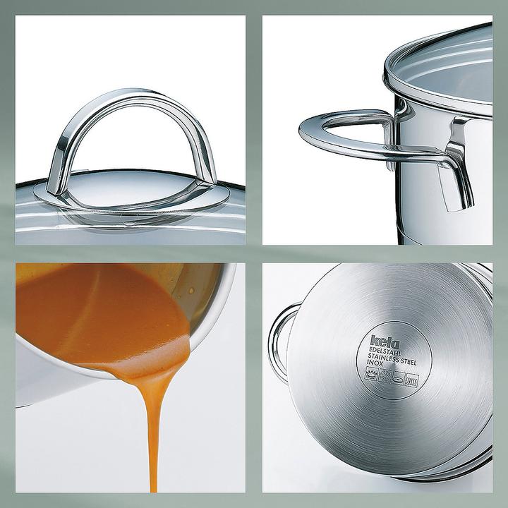 Actual product image Kela Cailin (16 cm, Pot, Stainless steel)