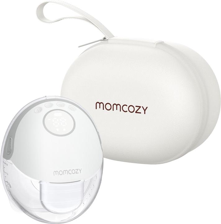 Momcozy Tire-lait M6 mains libres gris paquet unique