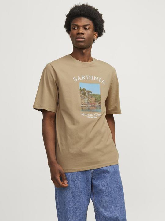 Actual product image Jack & Jones Gedruckt Rundhals T-shirt T-shirt (L)