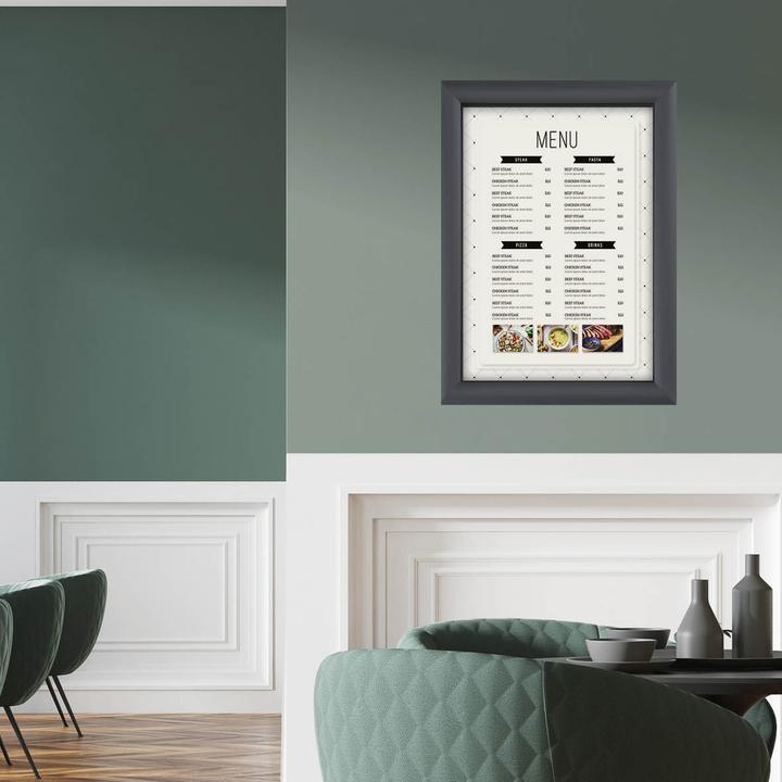 Actual product image Europel Poster frame, DIN A3, 25 mm, graphite grey
