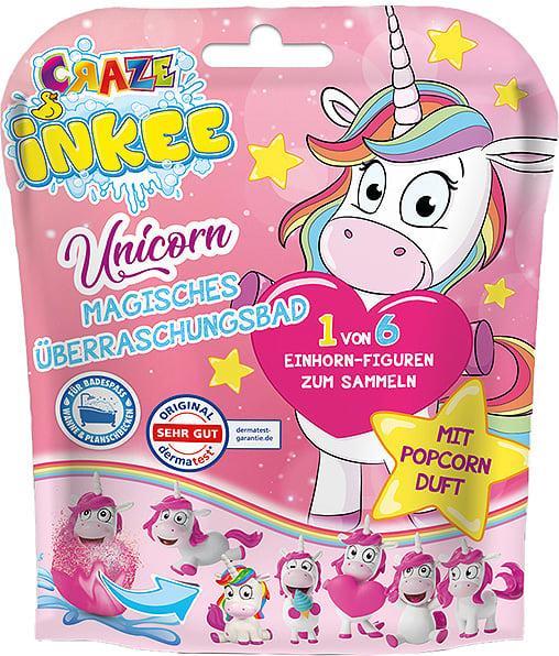 Produktbild Craze Badekugel Inkee: Mit Überraschung – Unicorn (Badekugeln)