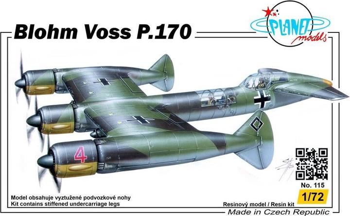 Produktbild Planet Models Blohm & Voss P.170