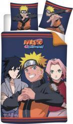 Produktbild NoName NARUTO - Friends - Parure de lit 140x200cm - '100% microfibre'