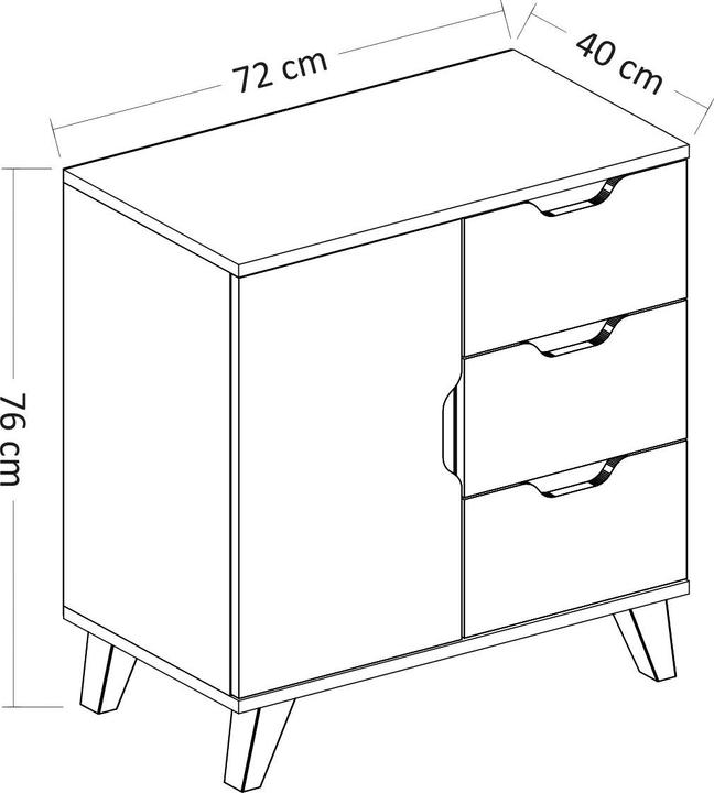 Produktbild Homitis Marianna (100 x 69 x 200 cm)