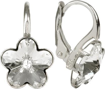 Immagine prodotto Levien Orecchini da bambina in argento con fiori di cristallo