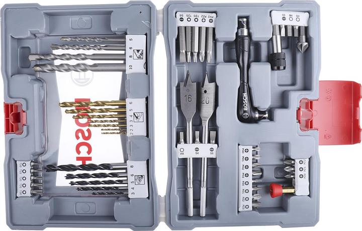 Productafbeelding Bosch Professional Zubehör Premium X-Line (5 mm, 6 mm, 8 mm, 10 mm, 2 mm, 3 mm, 4 mm, 16 mm, 20 mm)
