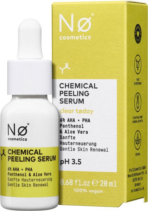 Produktbild Nø Cosmetics clear tøday Chemical Peeling Serum (20 ml)