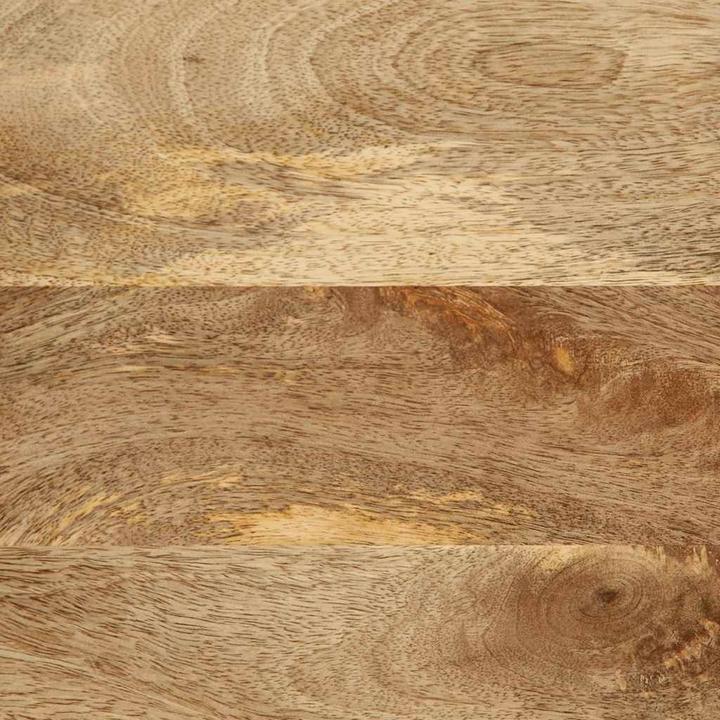 Produktbild VidaXL TV Schrank Lowboard Fernsehschrank Fernsehtisch Schwarz Raues Mangoholz (105 x 33.5 x 46 cm)