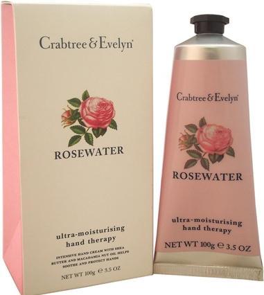 Memo Paris Crabtree & Evelyn Rosenwasser Handtherapie 100g 3,5 Unzen