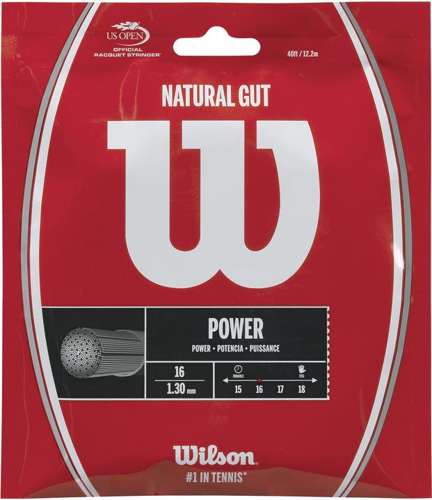 Actual product image Wilson Natural Gut 16 String Set