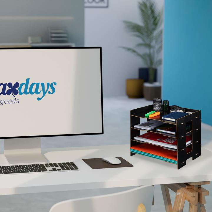 Actual product image Relaxdays Letter tray (A4)