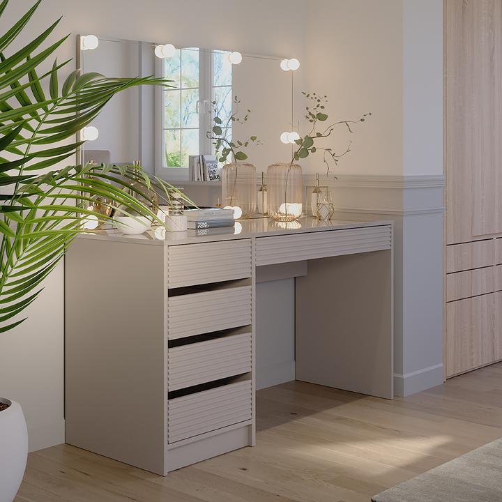 Actual product image Vicco Sherry with lighting (120 x 75 x 55 cm)