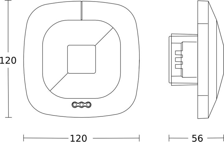 Produktbild Steinel Präsenzmelder HF 360 KNX (6 m)