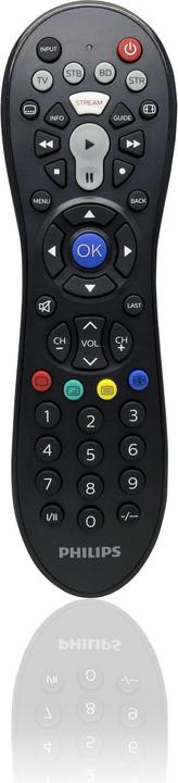 Produktbild Philips Perfect replacement SRP3014/10 remote control IR Wireless Cable, DTV, DVD/Blu-ray, DVR, SAT (Universal Fernbedienung, Miracast)