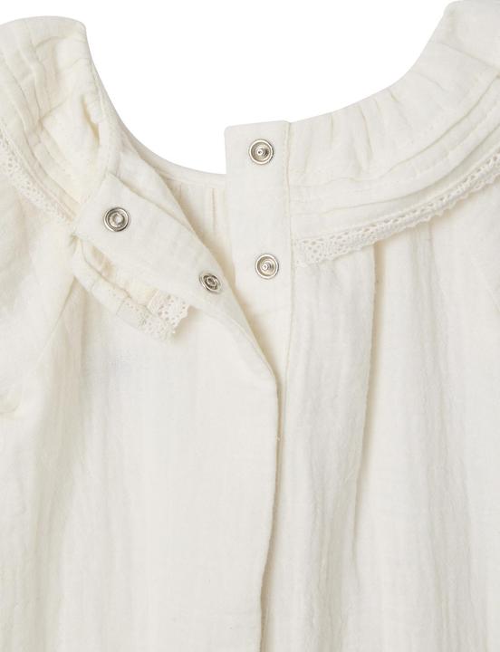 Actual product image Vertbaudet Baby Body aus Musselin mit Volantkragen (80)