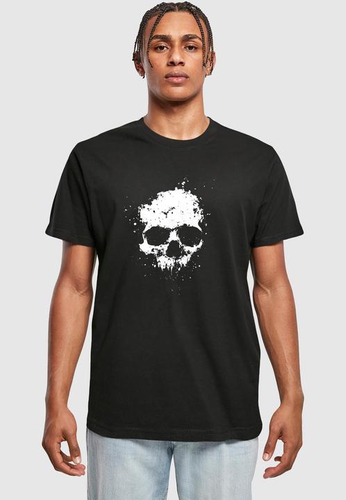 Actual product image Mister Tee MisterTee Artsy Skull Paint Tee - 192081 (S)
