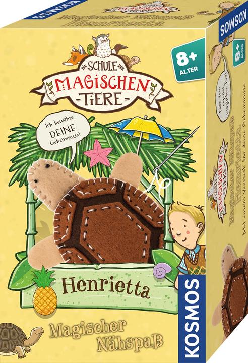 Actual product image Kosmos The School of Magical Animals - Magical Sewing Fun Henrietta