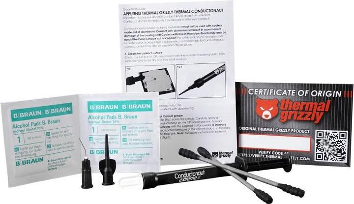 Image du produit Thermal Grizzly Conductonaut (73 W/m K, 1 g)